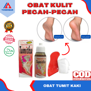 Tumitku Obat Tumit Kaki Pecah-Pecah Original BPOM Halal Obat Cair Luar Kapalan Paling Ampuh Obat Kaki Pecah2 Dan Kering Parah Salep Krim Kaki Pecah Gratis Ongkir Bisa COD