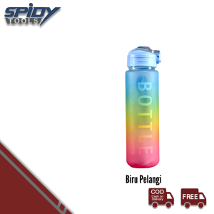 Spidy Botol Minum Fitness Traveling 850ml Daily Drinking Botol