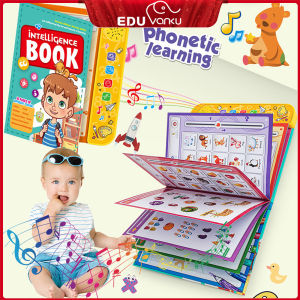Baby Educational Learning Toys Book ABC 165 Alphabet and Words Interactive English Book with Music Playing Singing Birthday Christmas Gifts for Boys Girls 3+ Years Old