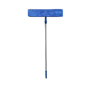 Kleensafe Microfiber Flat Mop Heavy Duty Industrial Commercial Super Absorbent Washable Microfiber Flat Mop Set Aluminum Handle Flat Mop Set Wet & Dry Mop for Floor Cleaning Hardwood Laminate Tile Flooring Dust Hair Pet