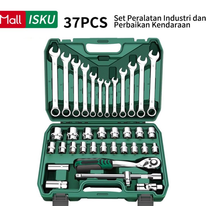 kunci shock 1 Set lengkap 37 61 82 pcs/kunci sok set lengkap tool box ...