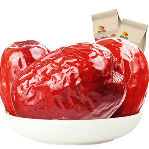 You Pin Home พุทราซินเจียงขนาดผลใหญ่ พุทราเหอเถียน ผลไม้แห้งพิเศษจากซินเจียง 500กรัมขนมจีนราคาถูกและอร่อยของว่างในออฟฟิศ ถั่วและพุทรา