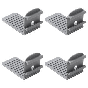 MLADEN 4pcs Invisible Bed Sheet Clips Non Slip Thickened Anti Shift Sheet Holders Secure Fitted Sheet Holders