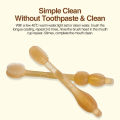 Dr.isla BY11 Toothbrush Kids Newborn Soft Brush Head Kit Dental Care Baby infant Set Silicone Baby Toothbrush New Born Baby Tongue Cleaner Silicon Gel Baby's 2 in 1. 
