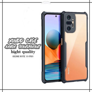 Case Armor Xiaomi Redmi Note 10 10S 10 Pro New Softcase Transparan