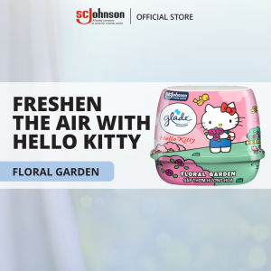 Glade x Hello Kitty Limited Edition Scented Gel Room Air Freshener - Floral Garden (180g)