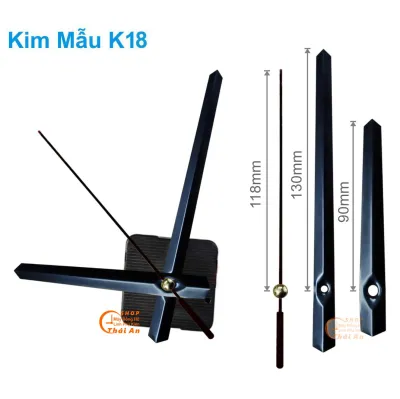 Máy đồng hồ treo tường kim Giật HQ (Bảo hành 6-18 tháng)
