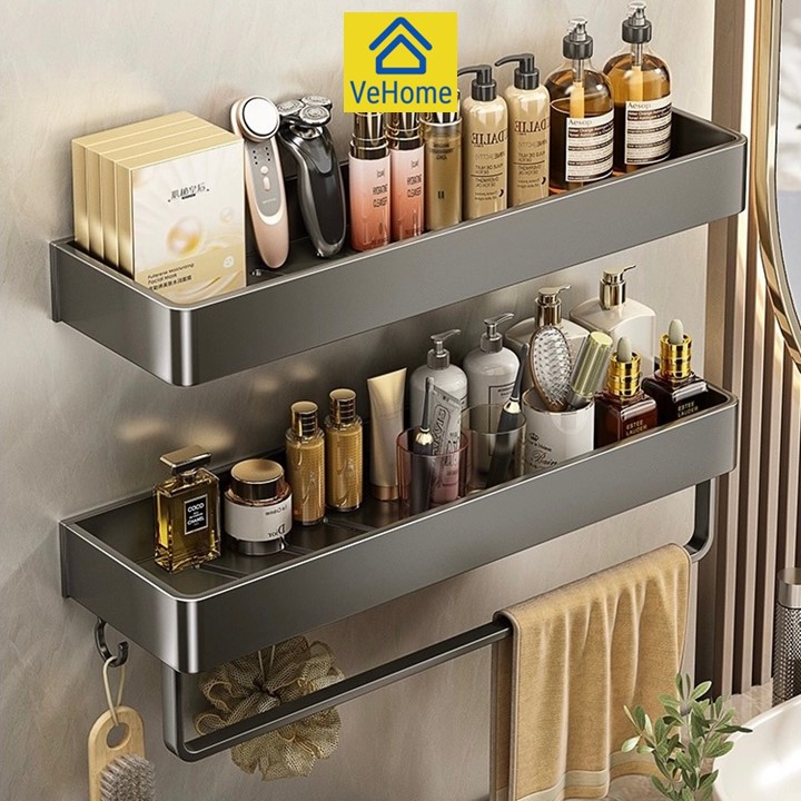 Bathroom Rack Toilet Rack Bathroom Shelf Rack Wall Mounted Shelf Wall