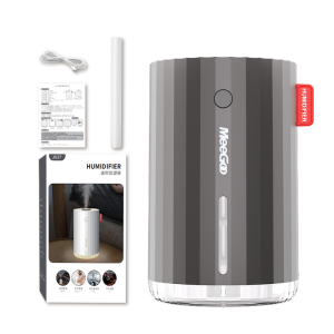 MeeGoo 280ML Mini Car Humidifier Ultrasonic Quiet Aroma Diffuser Smart Prevent Dry Burning Atomizer Type-C Charging Food Grade Material Water Tank