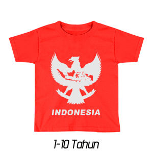 Ali Ash Kaos Anak Kemerdekaan Indonesia Hari Merdeka Kaos Agustusan Garuda Perempuan dan Laki-laki