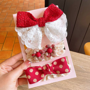 3Pcs/Set Cute Bowknot Baby Headbands Bow Crown Flower Newborn Toddler Elastic Turban Hair Band Sweet Girls Baby Hair Accessories