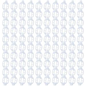 100pcs rõ ràng làm vườn clip cho hỗ trợ leo núi Viện trợ hệ thống chủ cho rau và mang