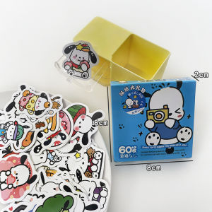 Kawaii Kuromi Hello Kitty Stickers for Kid DIY Laptop Phone Diary Cute Cartoon Sanrio Sticker Decals