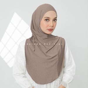 Jilbab Instan Malay Syari Hijab Oval Menutup Dada Hijab Instan Jersey Premium Anti Gerah Zalika