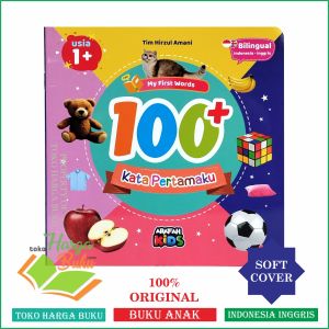 My First Words : 100+ Kata Pertamaku Untuk Usia 1+ Buku Edukasi Anak FULL COLOR Penerbit Arafah Kids