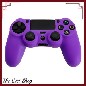 [The Cici Shop] Soft Silicone Protective Control Cover For Playstation 4 Controller Skin PS4 Gamepad Case With Joystick Grip Caps
