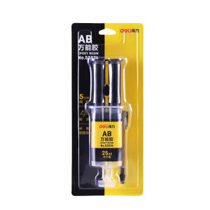 25ml Universal Epoxy Resin AB Glue Strong Adhesive for Glass Ceramic Plastic Wood Metal Repair