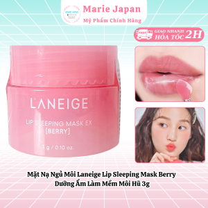 Mặt Nạ Ngủ Cho Môi Laneige Lip Sleeping Mask 3g Hương Berry Hàn Quốc BẢN MỚI 2024