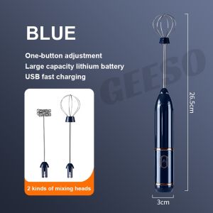 GEESO Electric Handheld Egg Mixer Multi-functional Electric Whisk Hand Blender Electric Mixer For Baking 电动打蛋器 手持搅拌器