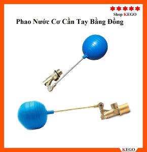 Phao cơ đồng phi 21-27 bóng tròn chống tràn cho téc bể nước PT dn15(1/2) và dn20(3/4)