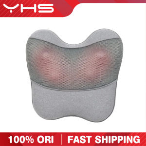 [New Arrival] Smart Kneading Massage Pillow with Wireless Portable 2 Modes 2000mAh Capacity & Type-C Charge