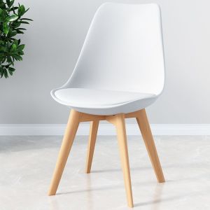 RISERO Nordic Chair Dinning Chair Room Chair Cafe Restaurant Study Office Modern Simple Soft Cushions Chair
