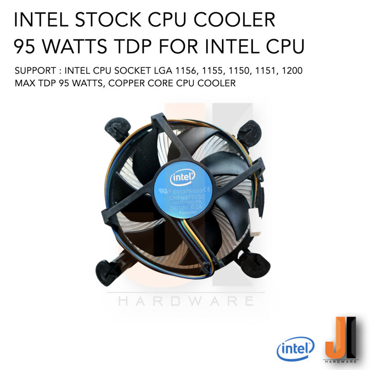 Heatsink แกนทองแดง Intel Stock CPU Cooler For Intel CPU Socket LGA 1150
