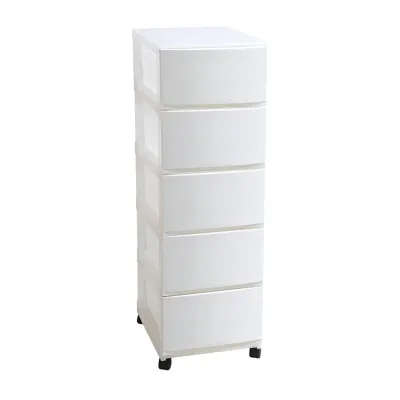Algo Storage Home Organization Style Stocker Drawer With Wheels 5 Tier