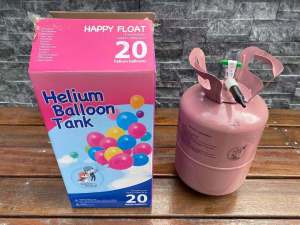BABEDUO Helium Gas100 balloons (Disposable tank)