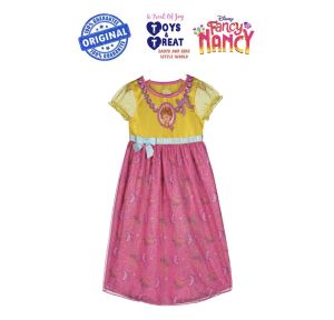 Fancy Nancy Disney Toddler Girls Deluxe Dress Costume ~ORIGINAL~