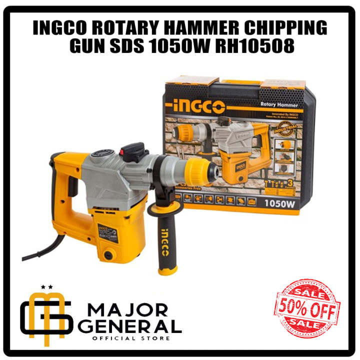 INGCO Rotary Hammer Chipping Gun SDS 1050W (RH10508) Lazada PH