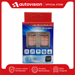 Lampu Rem T20 (7443) 144-4014SMD RED 12V Autovision