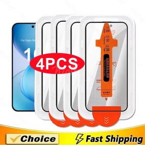 Dust Free Easy Installation Glass For OPPO Reno 16 Pro Glass Tempered Oleophobic Screen Protector Film Reno 16 Pro Glass h260729