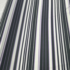 Kain Lycra Spandex Stripe Bidang 45" Open Meter (0.5m) LEILIN TEXTILES [Kain Pasang]