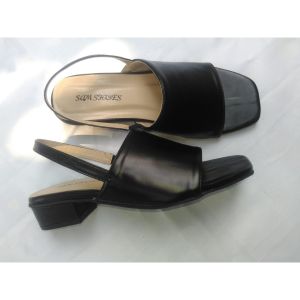 Sendal Wanita Heels Hak Tahu Sandal Fashion Wanita SAM SHOES