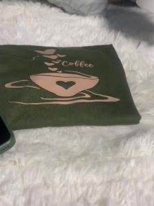 ✅ "I Love Coffee T-Shirt: Stylish Graphic Tee for Coffee Enthusiasts Premium Quality & Comfortable Fit .C