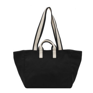 New womens bag simple large-capacity canvas bag trendy handbag for work and commuting shoulder bag crossbody bag