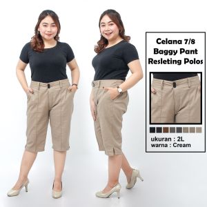 Celana pendek jumbo resleting polos / modis pendek / baggy pant jumbo / celana pendek model big size / celana pendek resleting jumbo wanita / karet melar