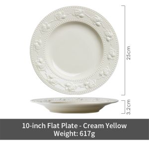 Turtle Cream Style Ceramic Bowl Microwave Dishwasher Safe Fine Porcelain Smooth Touch Dinnerware