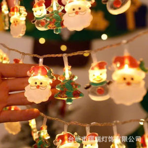 Đèn LED Trang Trí Giáng Sinh Hình Nhân Vật Noel 1m/2m/3m/4m/5m
