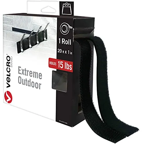 VELCRO Brand Extreme Outdoor Mounting Tape 20Ft x 1 in Holds 15 lbs Strong Heavy Duty Stick on Adhesive Mount on Brick Concrete for Hanging 30702 Lazada PH