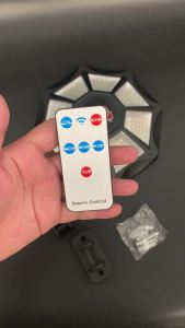 Solar Lights Outdoor Motion Sensor Lamp White Powered Pool Garden Flood Fence Outside Security Wall With Street Light Spotlights For Yard Detector Adjustable Led Waterproof Remote