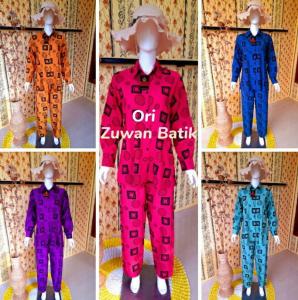 TERBARU / ONE SET TIEDYE MOTIF PUZZEL / SETELAN LENGAN PANJANG
