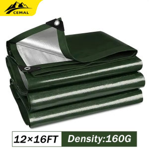 CEMAL Trapal Makapal Waterproof Sun Shade Net Waterproof Multicolor Tarpaulin Cover Heavy Duty UV Protection Outdoor Cover for Sunny Days Heavy Duty Outdoor Canopy