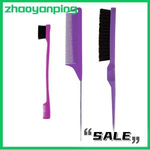 zhaoyanping 3pcs Double Sided Edge Control Hair Comb Hair Styling Hair Brush Accessories Brush Comb Styling Partition Comb