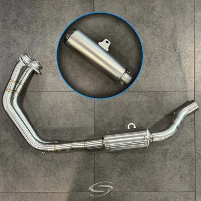 Full System Exhaust Suzuki GSX8S GSX-8R Eksoz Pipe Yoshimura Arrow Ekzos Custom Pipe Plug & Play
