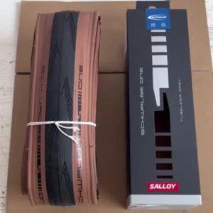 Schwalbe ONE 700x25C 28C Road Bike Tubeless Folding Tire 700C Ultralight Brown Edge Puncture-resistant Bicycle Tire