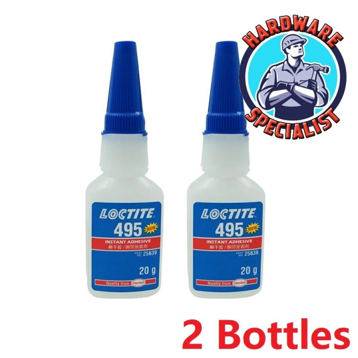 LOCTITE 495 Instant Adhesive / Fast Bonding 20g [Bonding Plastic Rubber