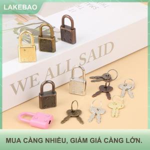 【LAKEBAO】 1 Bộ ổ khóa hình chữ nhật ổ khóa kim khí hành lý có khóa cho hộp trang sức Sách Nhật Ký