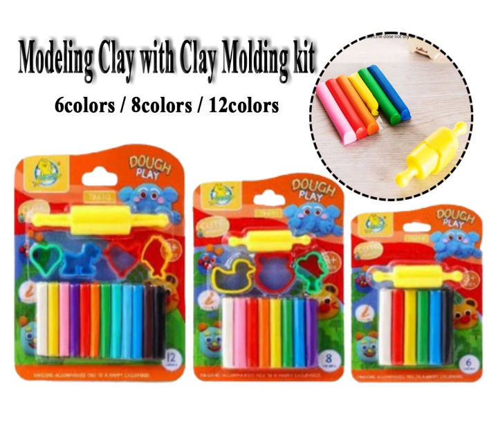 Jing jing Modeling clay with clay molding kit Easy To Mold